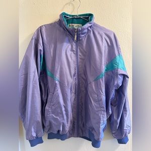 Nylon design vintage windbreaker, 90s vtg, y2k sweater, jacket